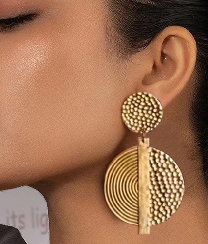 Textured Statement Earring